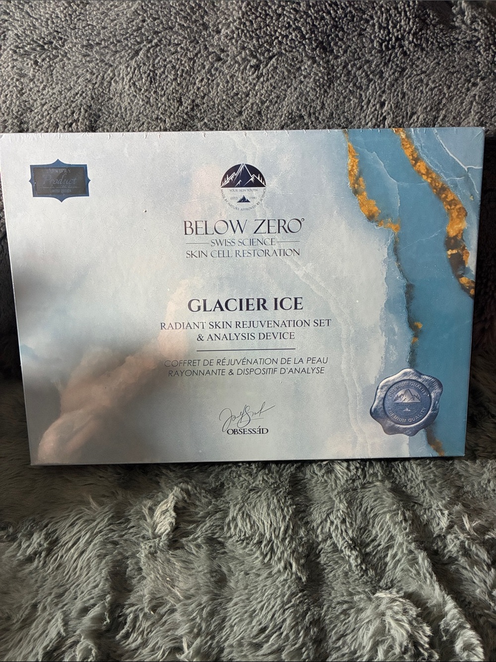 Glacier Ice Radiant Skin Rejuvenation Set - Blue